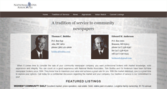 Desktop Screenshot of nationalmediasales.com